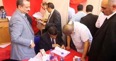 المستشار شعبان الشامى يدلى بصوته فى انتخابات نادى القضاة