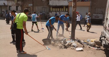 الجيزة ترفع 3500 طن قمامة وأتربة ضمن مبادرة "حلوة يا بلدى"