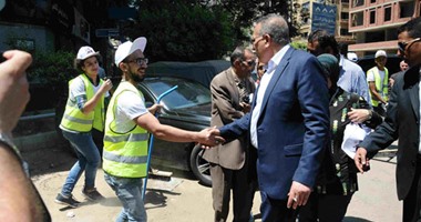 محافظ الجيزة: الشباب كلمة السر فى نجاح مبادرة "حلوة يا بلدى"