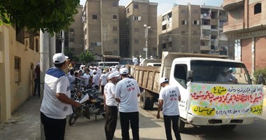 حزب النور بكفر الشيخ يشارك فى حملة حلوة يا بلدى بـ12 مدينة