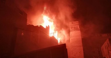 السيطرة على حريق منزل فى شارع النمسا التجارى بالسويس