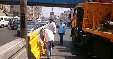 بالصور..حملة "حلوة يا بلدى" تواصل فعالياتها بمشاركة شباب حى غرب شبرا الخيمة
