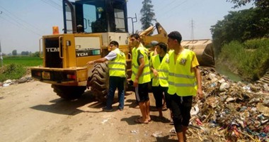بالصور.. لليوم الثانى مبادرة "حلوة يا بلدى" تواصل عملها بالغربية