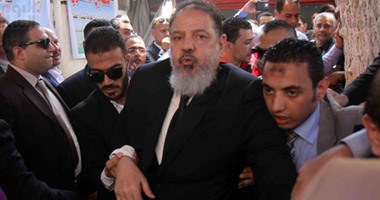 بالصور.. منتصر الزيات يعلن تحرير محضر ضد سامح عاشور بعد منعه من دخول مبنى النقابة
