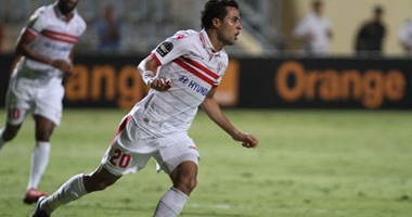 محمد إبراهيم يشارك فى مران الزمالك بالكامل بعد أسبوعين