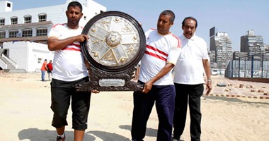 بالصور.. الزمالك يودع درع الدورى قبل تسليمه للأهلي
