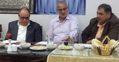بالصور.. كرم كردى يجتمع بأندية البحيرة استعدادا لانتخابات الجبلاية