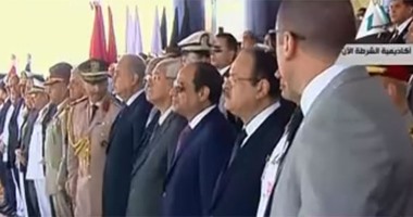 بالفيديو.. السيسي يصل أكاديمية الشرطة لحضور حفل الخريجين الجدد