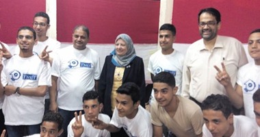 وكيل تعليم الغربية تتفقد معسكر التعليم الفنى بالإسكندرية