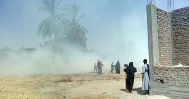 إخماد حريق اندلع فى أرض زراعية واحتراق 16 شجرة نخيل وزيتون فى سيوة