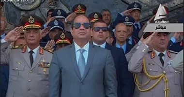 بالفيديو..السيسى يأمر ببدء طابور العرض العسكرى لخريجى الدفعة 83 كلية جوية