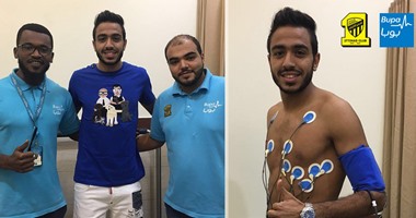 كهربا يخضع للكشف الطبى فى اتحاد جدة