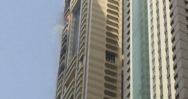 بالفيديو والصور.. حريق فى مبنى سكنى بدبى.. والدفاع المدنى: لا توجد إصابات