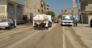 بالصور.. الفيوم تتجمل بعد مبادرة "حلوة يا بلدى"