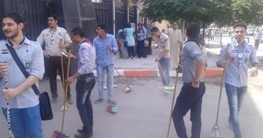 بالصور.. جامعة طنطا تشارك فى مبادرة "حلوة يا بلدى"