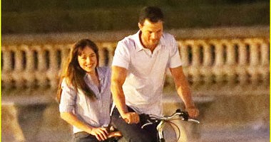 بالصور داكوتا جونسون وجيمى دورنان يصوران مشاهد جديدة من Fifty Shades