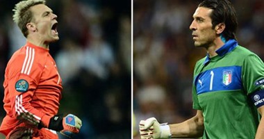 يورو 2016.. بوفون يسخر من مقارنته بنوير قبل قمة البطولة
