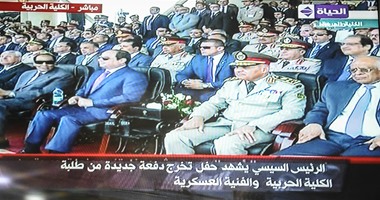بالفيديو.. خريجو الكلية الحربية يقدومون عرض الفروسية فى حفل التخرج 