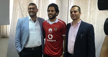 شاهد.. مروان محسن فى الأهلي