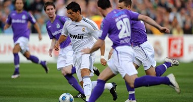 رونالدو يحتفل بأول مشاركة مع ريال مدريد أمام شامروك