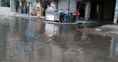 بالصور.. عودة مشاكل الصرف الصحى لمساكن الحرمين بالإسكندرية