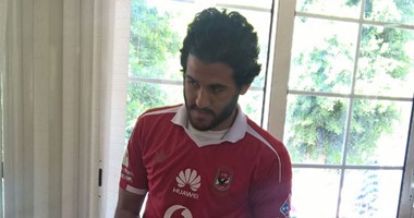 مروان محسن يظهر فى مران الأهلي الجماعى.. السبت
