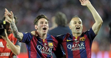 برشلونة: تجديد عقدى ميسي وإنييستا قريبًا