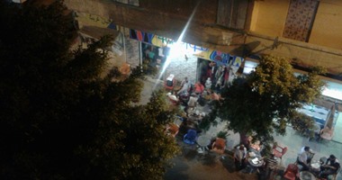 أهالى فلمنج بالإسكندرية يشكون من احتلال المقاهى للشوارع