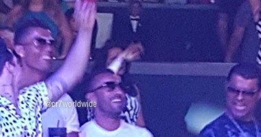 بالفيديو.. كريستيانو رونالدو يرقص مع جنيفر لوبيز بحفلها فى لاس فيجاس 