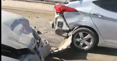 إصابة رئيس مباحث المنوفية وأمينى شرطة فى حادث تصادم أمام كمين العجيزى