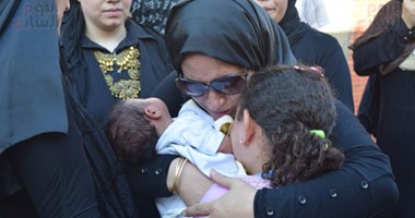 بالصور.. تشييع جثمان شهيد القوات المسلحة فى سيناء بحضور قيادات الدقهلية