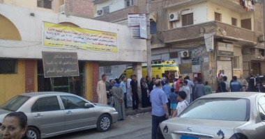 احتراق جهاز تفتيت الحصوات فى حريق بمستشفى جامعة بنى سويف