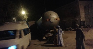 بالصور.. العناية الإلهية تنقذ أهالى القنادلة بأسوان من انفجار شاحنة بترول