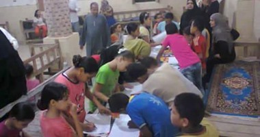 بالصور.. قصر ثقافة الطفل بالأقصر ينظم مسرح عرائس وورشة فنون تشكيلية