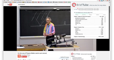 لو بتتعلم اونلاين.. BriefTube أداة على كروم لمساعدتك وتنظيم وقتك