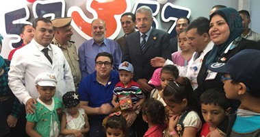 بالصور.. مدير أمن الغربية والنقيب محمود الكومى يزوران مستشفى سرطان طنطا