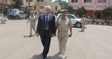 مدير أمن الغربية يشرف على تدريب المجندين المستجدين بقوات أمن طنطا