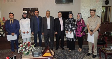بالصور.. مدير أمن الشرقية يكرم عدد من الضباط والأفراد لتفانيهم في العمل
