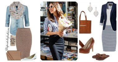 رجعى الخمسينيات دولابك.. بالصور كيف ترتدين الـ "Pencil skirt" ؟