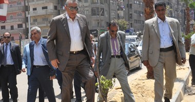 محافظ الجيزة : بدء أعمال تطوير إمتداد شارع الملك فيصل حتى ترعة الزمر