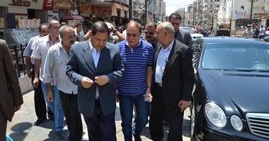 بالصور.. محافظ الغربية يتفقد المسجد الأحمدى بطنطا يرافقه عبد المنعم العليمي