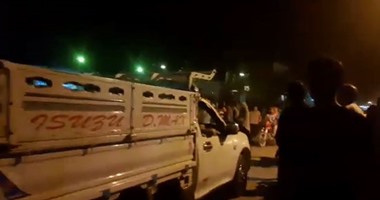 رئيس مجلس منوف يفض تجمهر أهالى كفر فيشا بالمنوفية بعد سقوط 3 أشخاص ببالوعة صرف