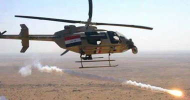 طيران العراق والتحالف الدولى يقصف مواقع داعش فى نينوي
