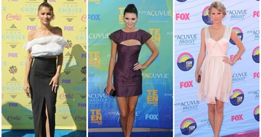 بالصور.. 9 أزياء لا تنسى  فى تاريخ حفل "Teen Choice Awards"