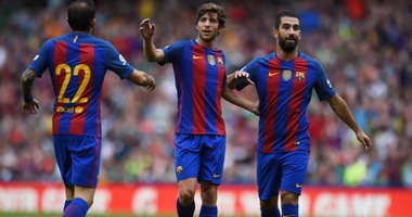 بالفيديو.. برشلونة يتقدم على سيلتك بثلاثية فى الشوط الأول