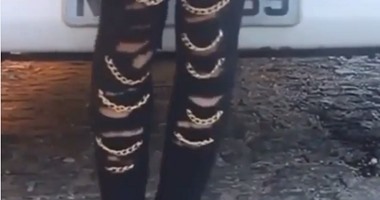 بالفيديو والصور..  حولى بنطلونك "المقطع" لبنطلون سهرة فى خطوات بسيطة