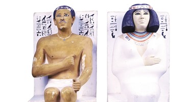 خالد زكى يطالب "الآثار" بإظهار وثائق تمثال "رع حتب" لإثبات تاريخ ترميمه