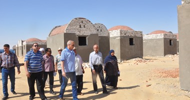 بالصور.. محافظ الوادى الجديد يتفقد عدد من المشروعات الخدمية والإنشائية
