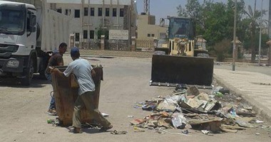 رفع 120 طن قمامة فى حملة مكبرة للنظافة بأشمون فى المنوفية