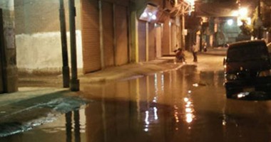أهالى طما بسوهاج يعانون من طفح مياه المجارى المستمر